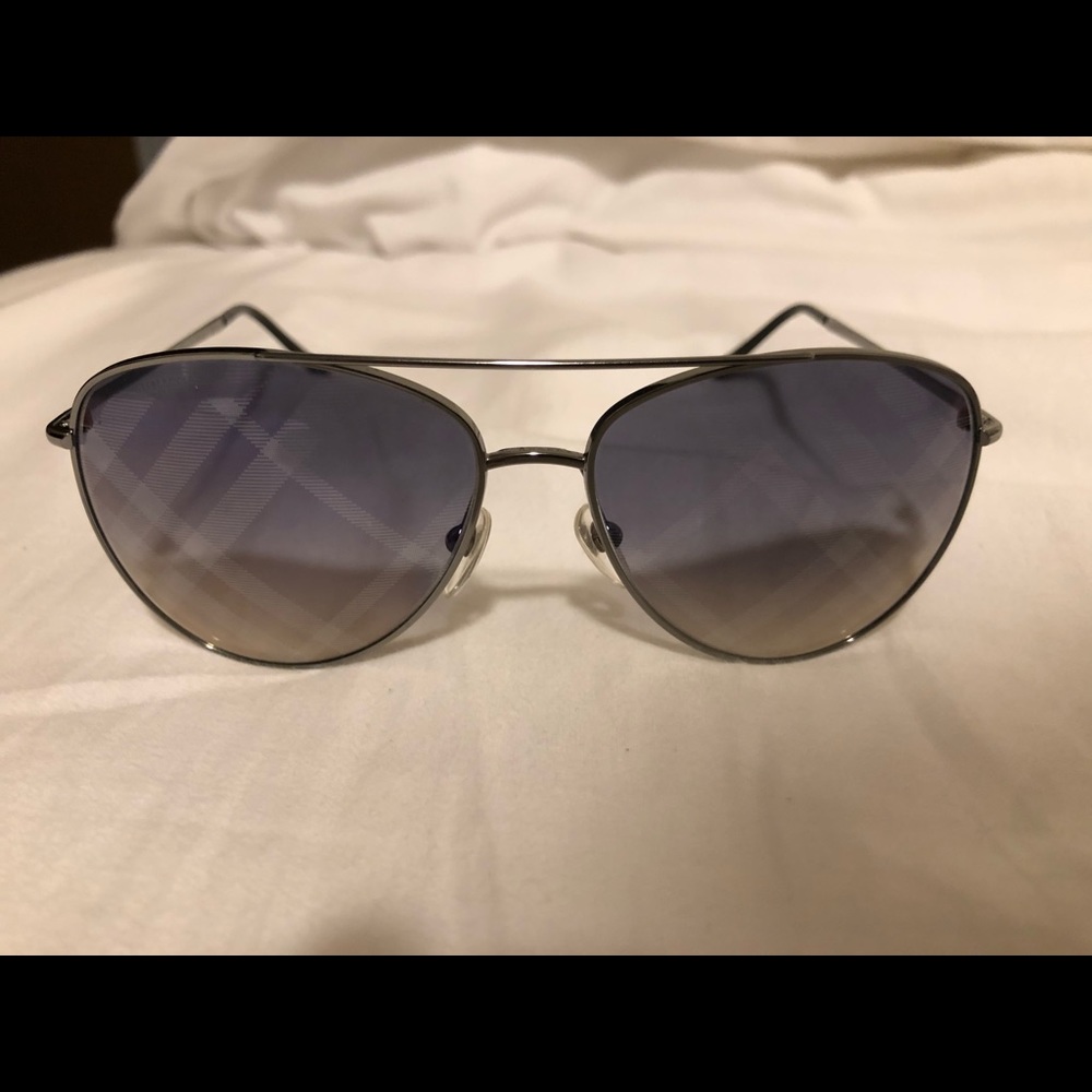 Pair of Burberry Sunglasses (Aviator)